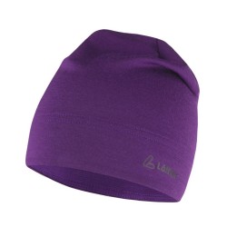 Lue Löffler Arista Merino Wool Beanie fiolett